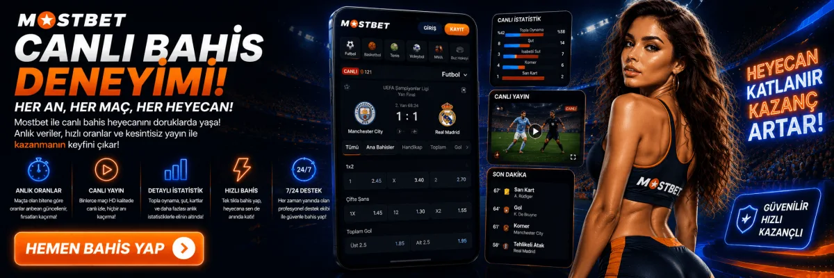 mostbet canli bahis deneyimi
