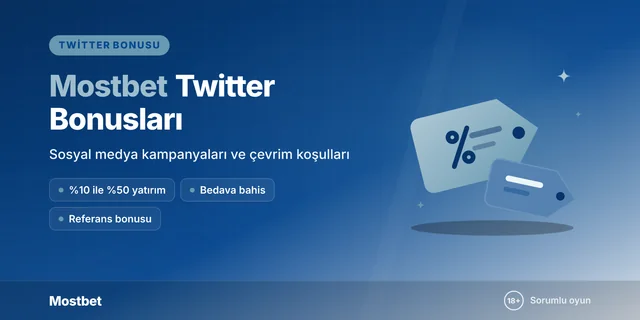 Mostbet Twitter Bonusları